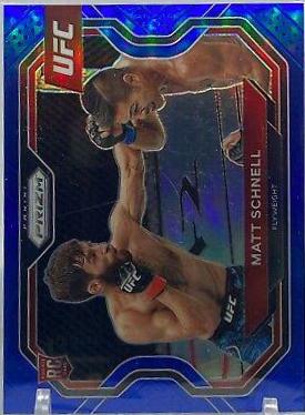 Matt Schnell 2021 Panini Prizm UFC Base #109 Blue