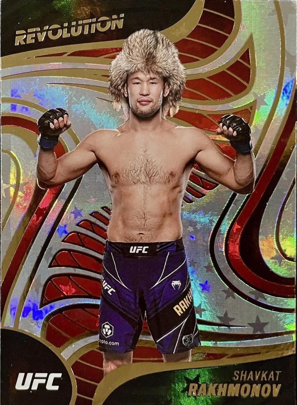 Shavkat Rakhmonov 2023 Panini Chronicles UFC Revolution #13 Astro