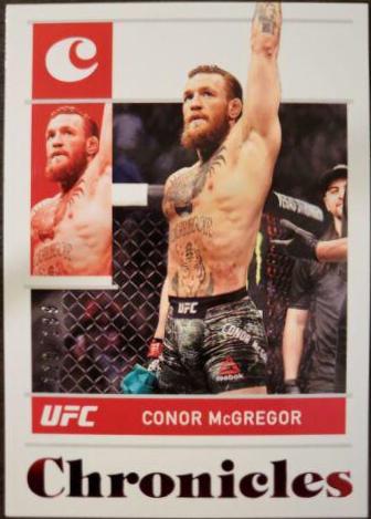 Conor McGregor 2022 Panini Chronicles UFC Base Chronicles #61 Red
