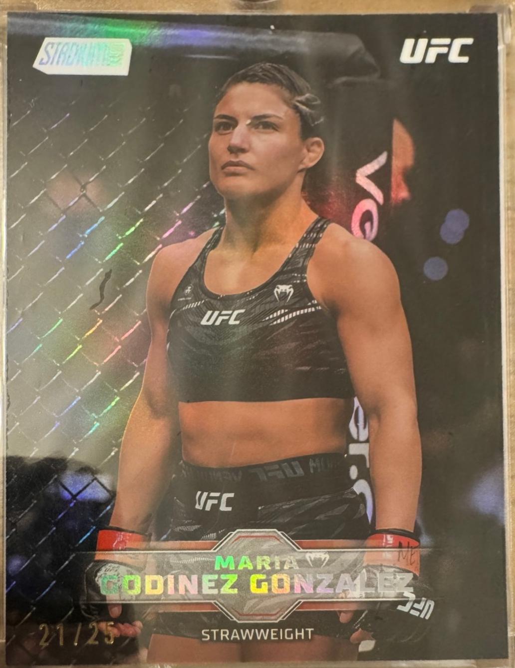Maria Godinez Gonzalez 2026 Topps Stadium Club UFC Base #116 Blue