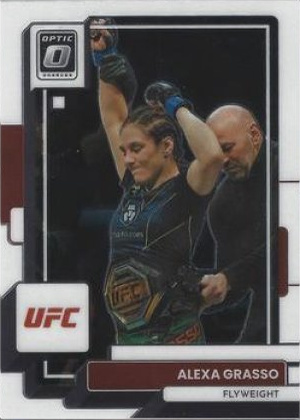 Alexa Grasso 2023 Panini Donruss Optic UFC Base #67 Gold