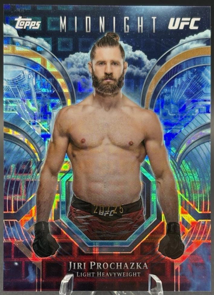 Jiri Prochazka 2026 Topps Midnight UFC Night Watch #PC-8 Daybreak