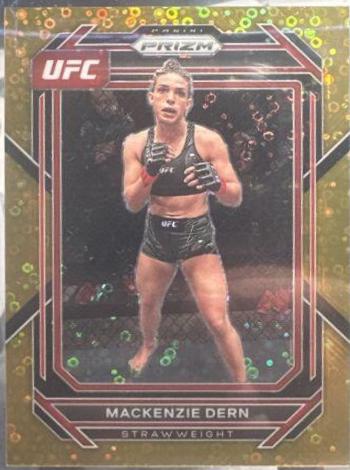 Mackenzie Dern 2023 Panini Prizm Under Card UFC Base #180 Gold