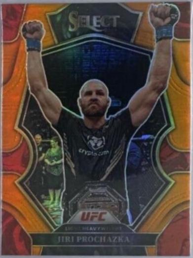 Jiri Prochazka 2023 Panini Select UFC Octagonside #241 Orange