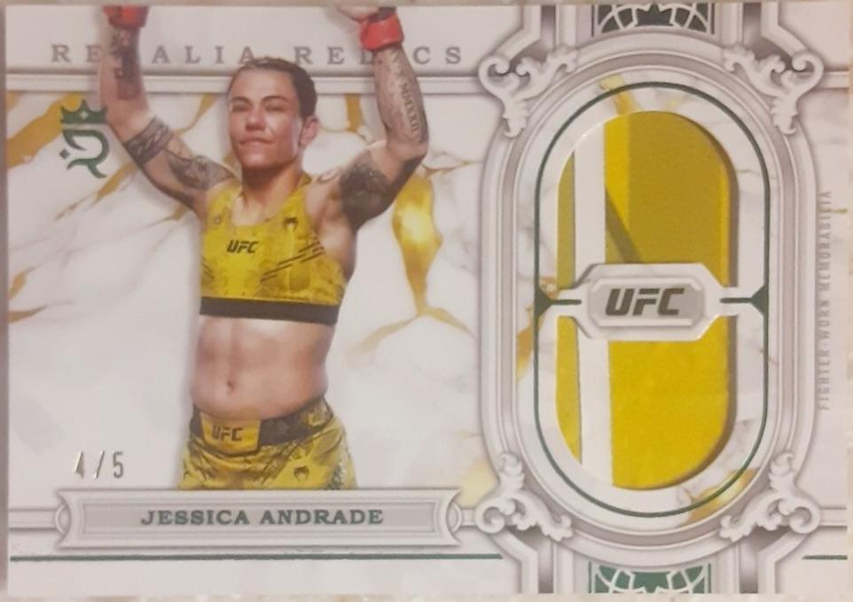 Jessica Andrade 2024 Topps Royalty UFC Regalia Relics #RAR-8 Green