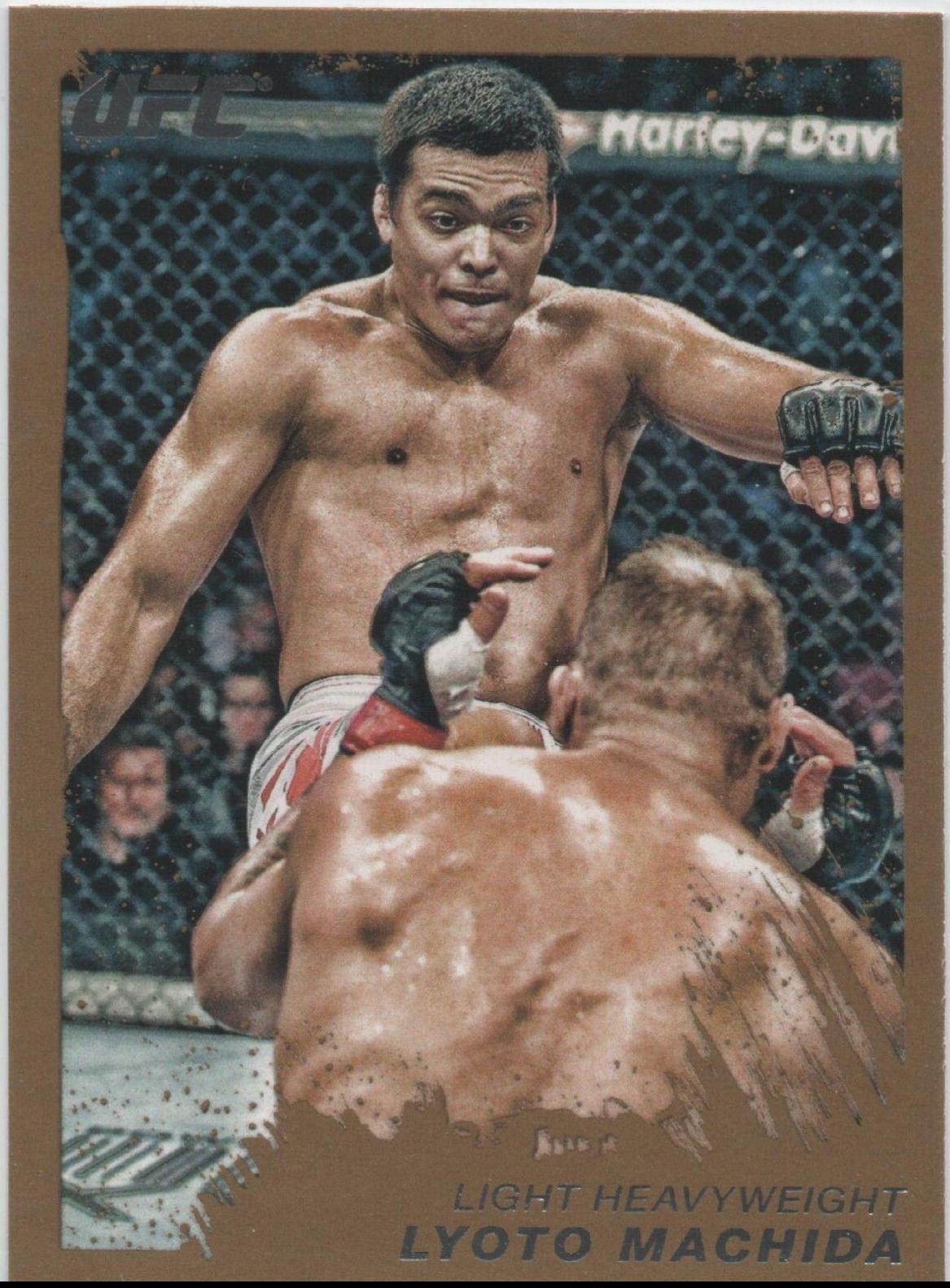 Lyoto Machida 2011 Topps UFC Moment of Truth Base #29 Gold