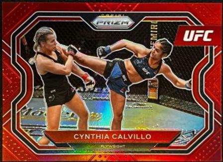 Cynthia Calvillo 2021 Panini Prizm UFC Base #146 Red