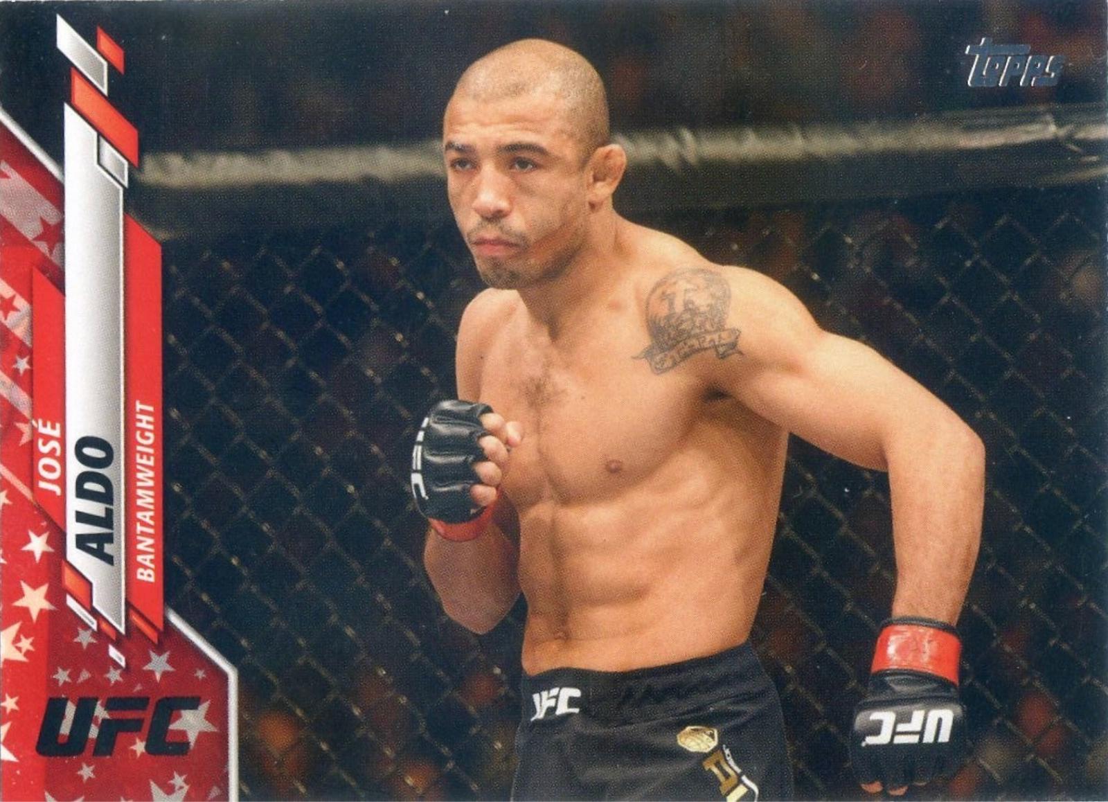 José Aldo 2020 Topps UFC Base #38 Independence Day
