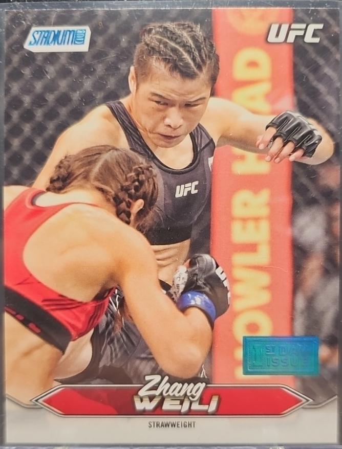 Zhang Weili 2025 Topps Stadium Club UFC Base #122 First Day Issue