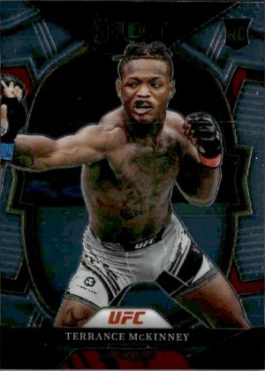 Terrance McKinney 2023 Panini Select UFC Concourse #53 Red Disco
