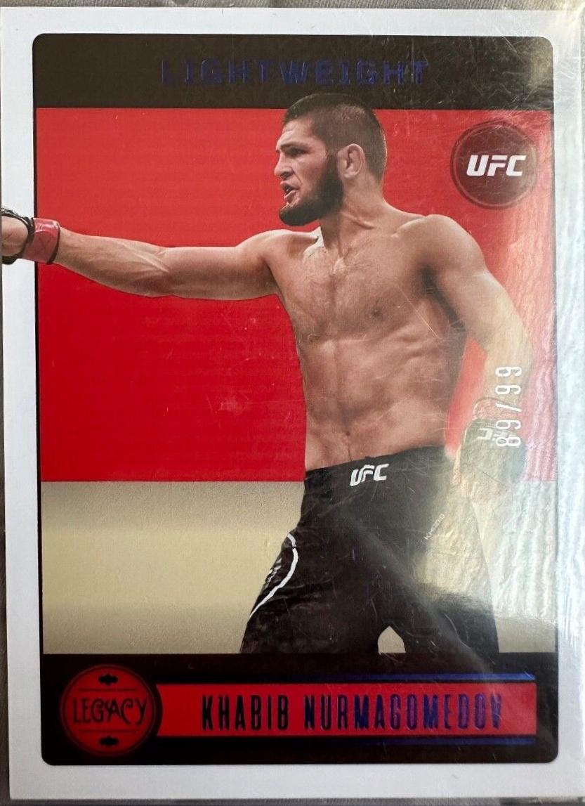 Khabib Nurmagomedov 2023 Panini Chronicles UFC Base Legacy #143 Blue