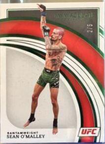 Sean O'Malley 2022 Panini Immaculate UFC Base #16 Green