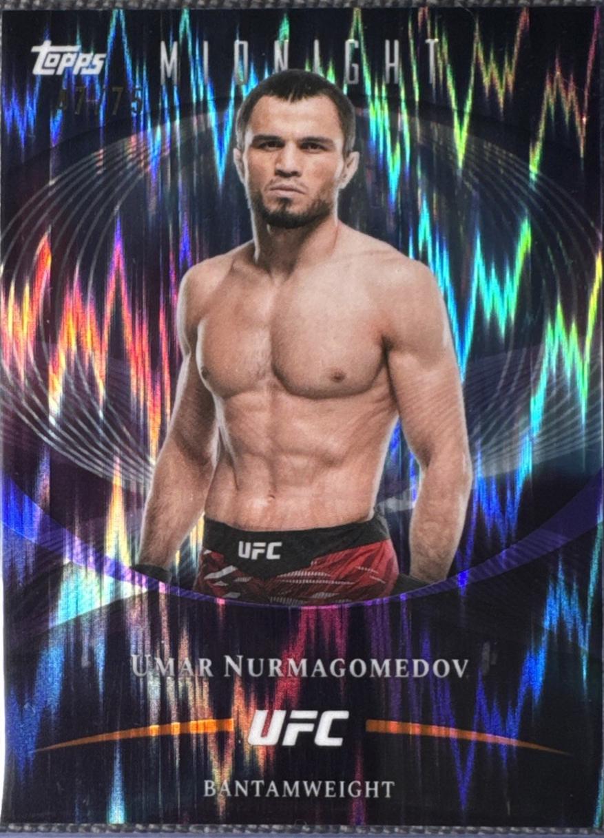 Umar Nurmagomedov 2026 Topps Midnight UFC Base #77 Dusk