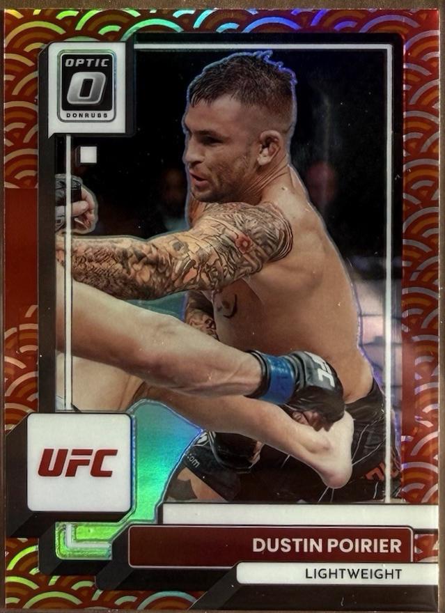 Dustin Poirier 2023 Panini Donruss Optic UFC Base #61 Photon