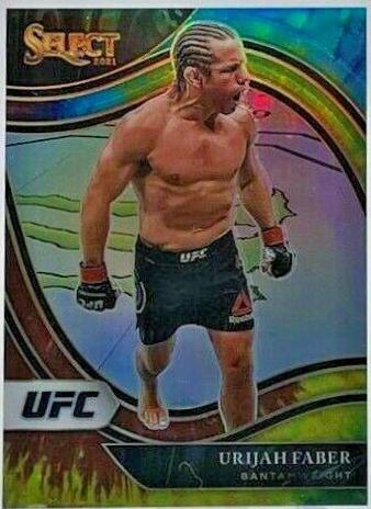 Urijah Faber 2021 Panini Select UFC Octagonside #261 Tie Dye