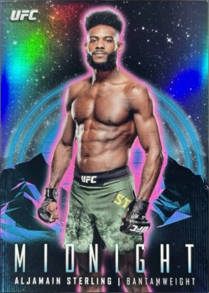 Aljamain Sterling 2024 Topps Midnight UFC Base #96 Daybreak