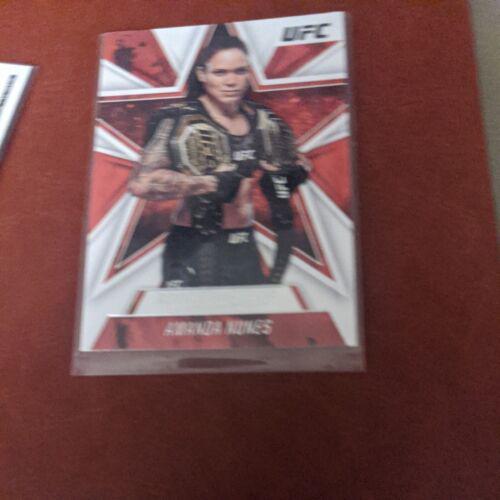 Amanda Nunes 2021 Panini Chronicles UFC Base Rookies and Stars #90 Pink