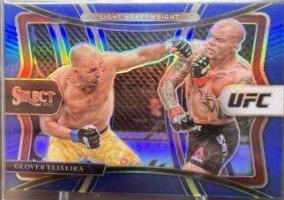 Glover Teixeira 2021 Panini Select UFC Premier Level #131 Blue