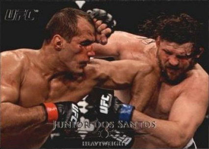 Junior Dos Santos 2011 Topps UFC Title Shot Base #102 Diamond