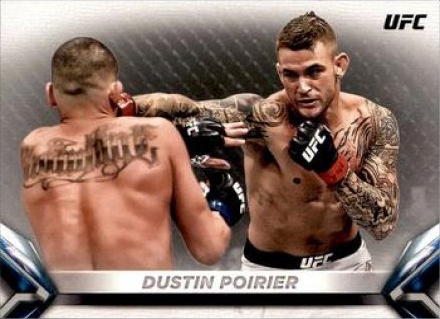 Dustin Poirier 2018 Topps UFC Knockout Base #67 Red