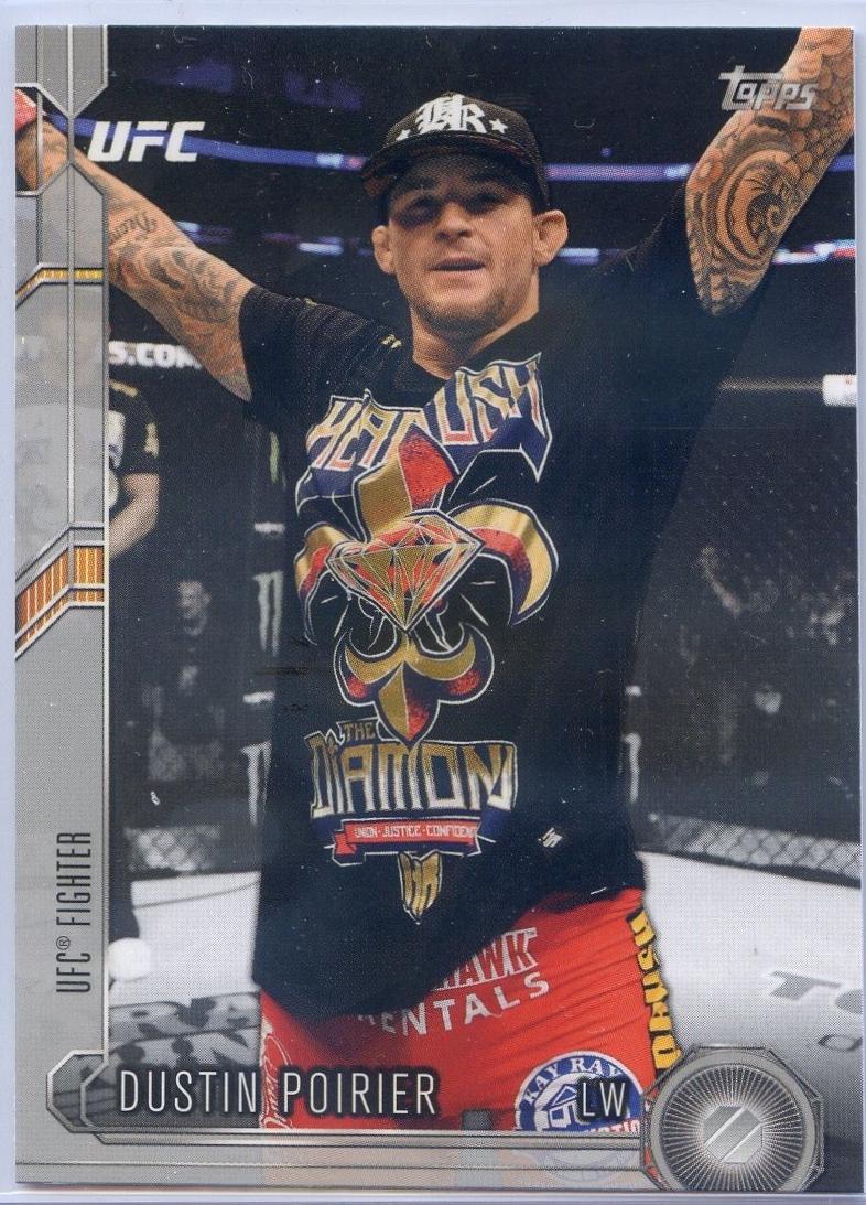 Dustin Poirier 2015 Topps UFC Chronicles Base #114 Silver
