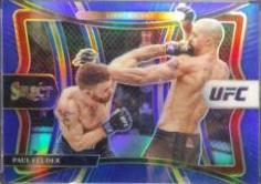 Paul Felder 2021 Panini Select UFC Premier Level #182 Blue