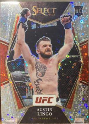Austin Lingo 2022 Panini Select UFC Premier Level #197 Disco