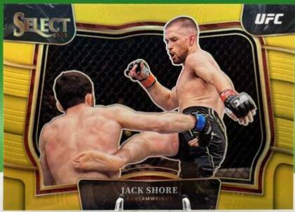 Jack Shore 2023 Panini Select UFC Octagonside #300 Gold