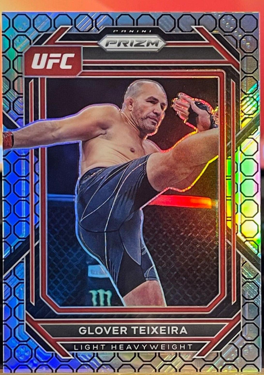 Glover Teixeira 2023 Panini Prizm UFC Base #147 Octagon