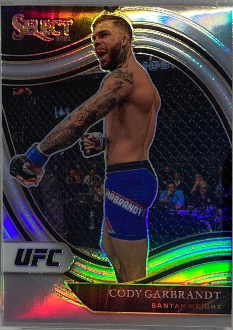 Cody Garbrandt 2021 Panini Select UFC Octagonside #244 Silver