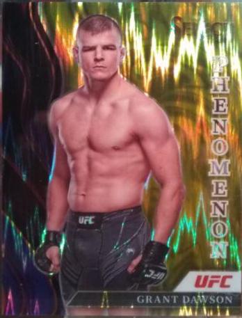 Grant Dawson 2022 Panini Select UFC Phenomenon #7 Gold