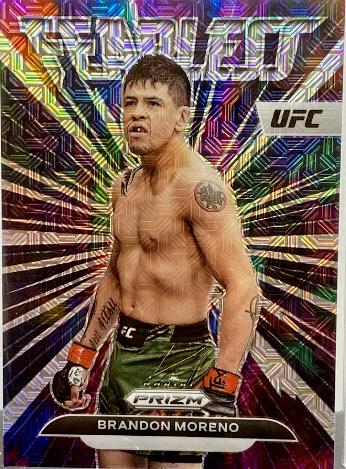 Brandon Moreno 2023 Panini Prizm UFC Fearless #1 Mojo