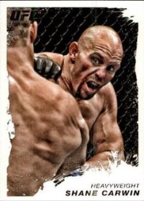 Shane Carwin 2011 Topps UFC Moment of Truth Base #6 Diamond