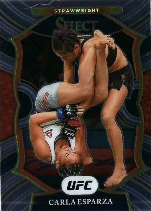 Carla Esparza 2021 Panini Select UFC Concourse #48 Black