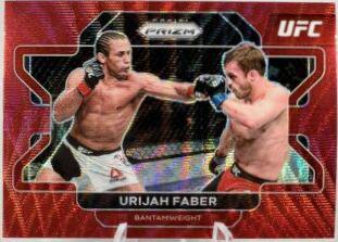 Urijah Faber 2022 Panini Prizm UFC Base #42 Ruby Wave