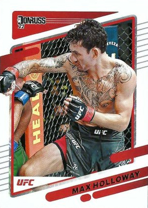 Max Holloway 2022 Panini Donruss UFC Base #94 Silver