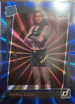 Karol Rosa 2022 Panini Donruss UFC Base #217 Blue