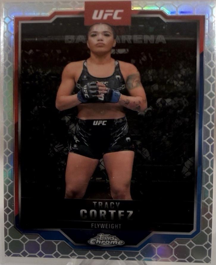 Tracy Cortez 2025 Topps Chrome UFC Base #134 OctaFractor