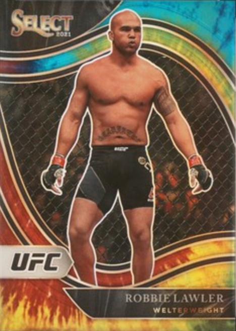 Robbie Lawler 2021 Panini Select UFC Octagonside #227 Tie Dye
