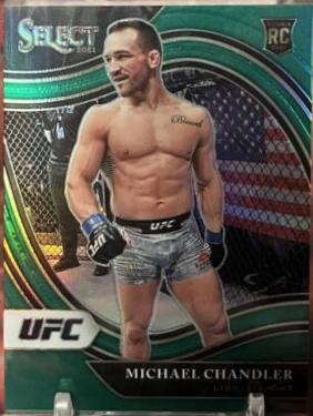 Michael Chandler 2021 Panini Select UFC Octagonside #222 Green
