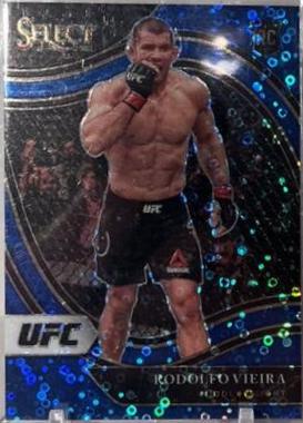 Rodolfo Vieira 2021 Panini Select UFC Octagonside #272 Blue Disco