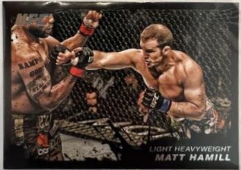 Matt Hamill 2011 Topps UFC Moment of Truth Base #188 Onyx