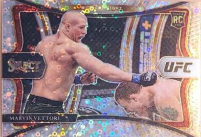 Marvin Vettori 2021 Panini Select UFC Premier Level #168 Silver