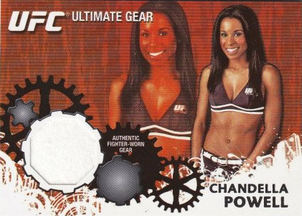 Chandella Powell 2010 Topps UFC Ultimate Gear Relics #UG-CP Red