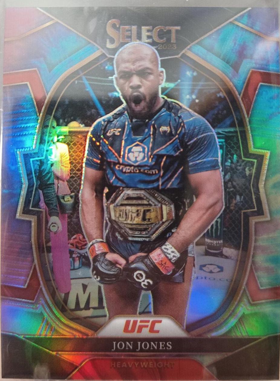 Jon Jones 2023 Panini Select UFC Concourse #96 Tie Dye
