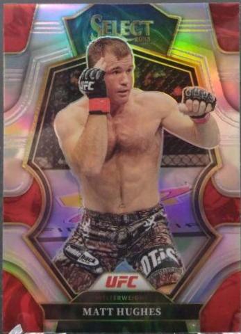 Matt Hughes 2023 Panini Select UFC Premier Level #117 Silver