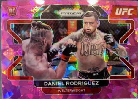 Daniel Rodriguez 2022 Panini Prizm UFC Base #89 Pink Ice