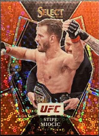 Stipe Miocic 2022 Panini Select UFC Premier Level #181 Red Disco