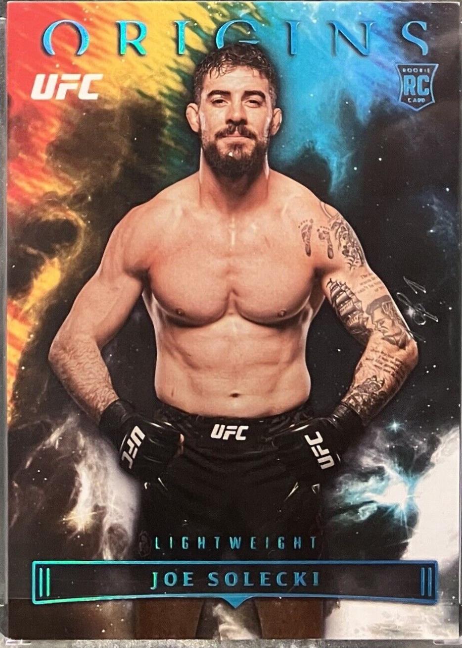 Joe Solecki 2023 Panini Chronicles UFC Base Origins #139 Platinum