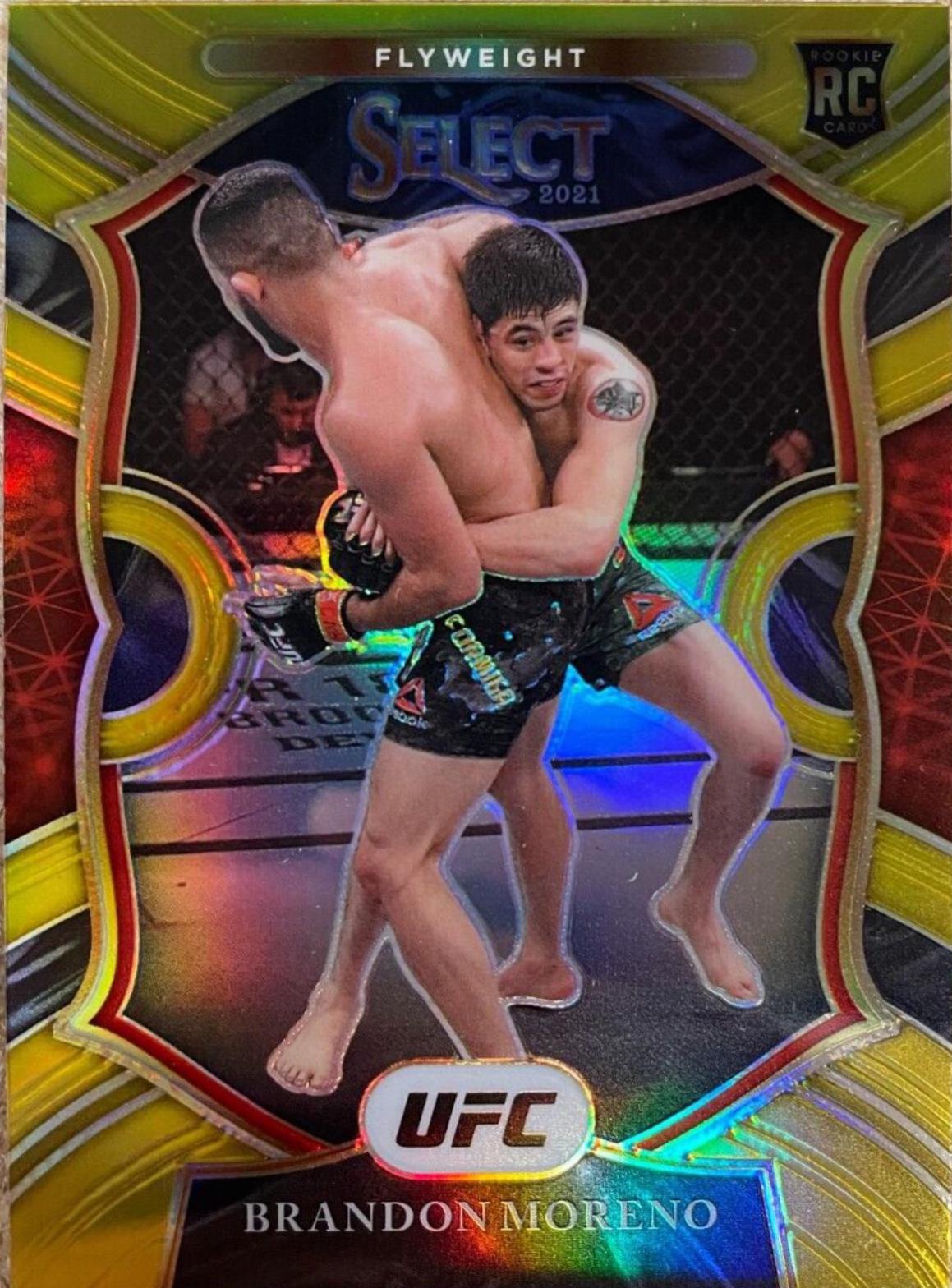 Brandon Moreno 2021 Panini Select UFC Concourse #96 Gold